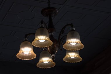 Ev dekorasyonu için vintage lüks iç aydınlatma lambası