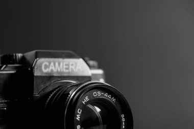 Vintage fotoğraf makinesi, klasik fotoğraf makinesi