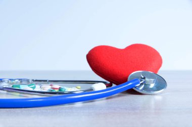  Sağlık stetoskop. Tıp kavramı