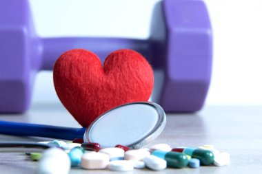  Sağlık stetoskop. Tıp kavramı