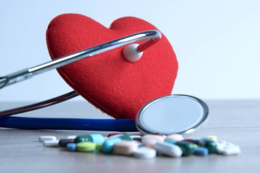  Sağlık stetoskop. Tıp kavramı