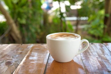 Kahve fincanı woodden tablo