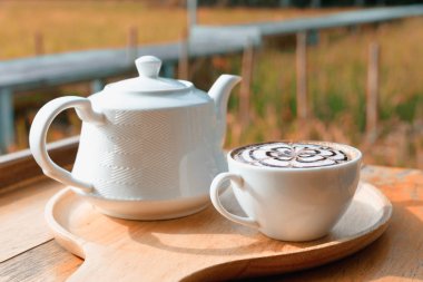 kahve fincanı kafeterya salonu tablo