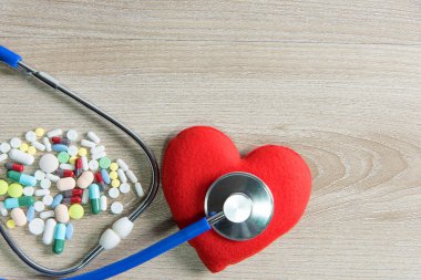  Sağlık stetoskop. Tıp kavramı