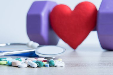  Sağlık stetoskop. Tıp kavramı