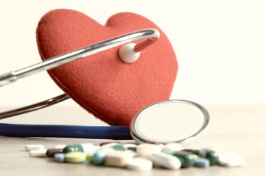  Sağlık stetoskop. Tıp kavramı