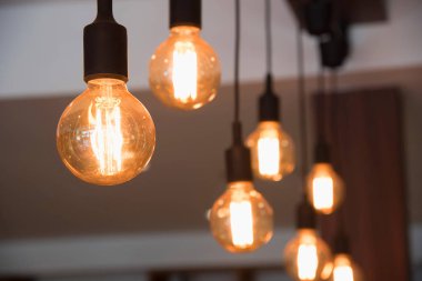 ampul kafede dekoratif