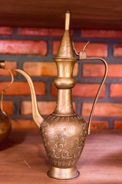 Antigue Tayland pirinç demlik 