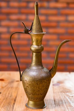 Antigue Tayland pirinç demlik 