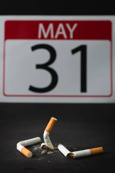 Concept World No Tobacco Day