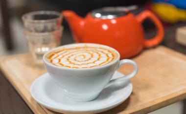 kahve fincanı kafeterya salonu tablo