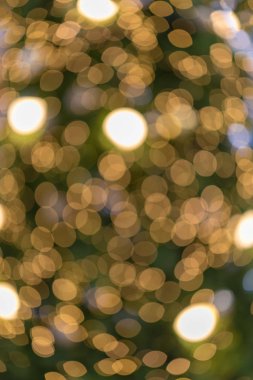 Dekore parlak Noel ağacının arka plan bulanık