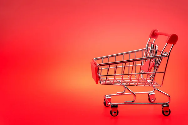 Isolated shopping cart — Stock Photo, Image