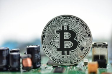 anakart üzerinde bitcoin