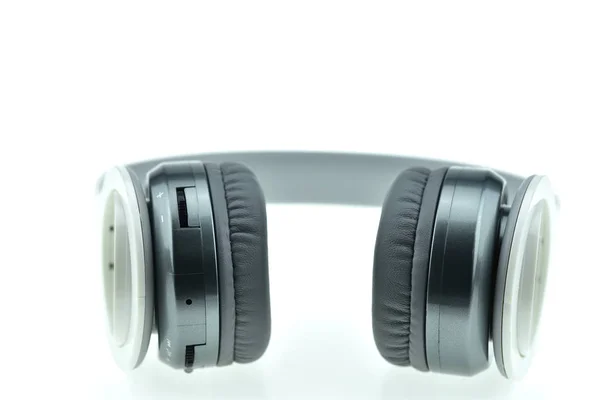 Wireless headphones on white background — Stock Photo, Image