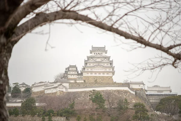 Himeji Castle Himeji Japan February 2019 View Castle Hill Road — Stock Photo, Image