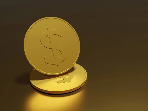 Coin. Gold coins cash money in piles, Gold coins with increase, Saving money and loan for prepare in the future.