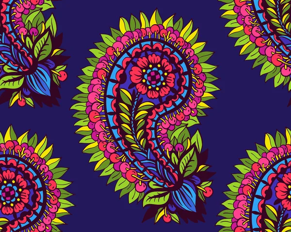 Naadloze patroon met multicolor print — Stockvector
