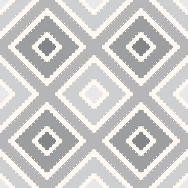 Ornamento geometrico grigio — Vettoriale Stock