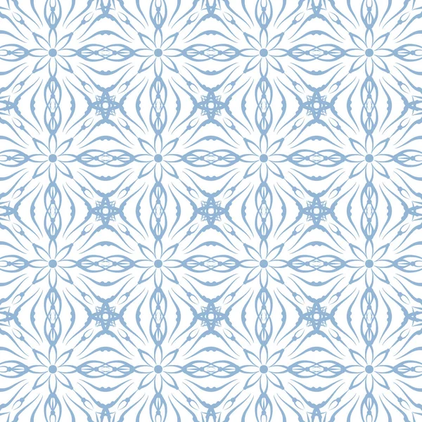 Синьо-білий безшовний візерунок — стоковий вектор