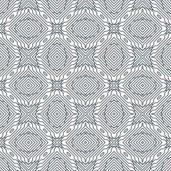 Patroon met geometrische ornament — Stockvector