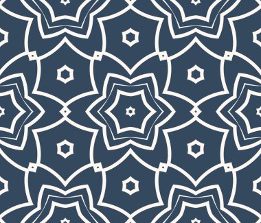 desen beyaz stilize çiçeklerle