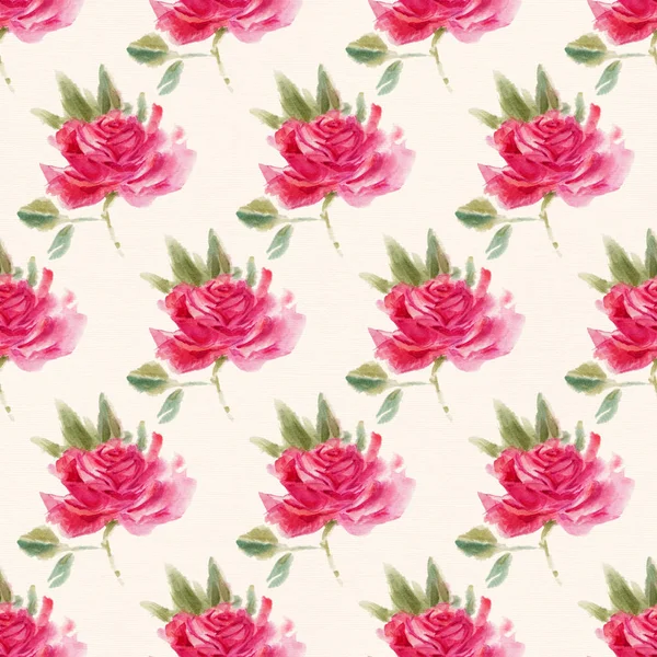 장미 원활한 패턴 — 스톡 사진