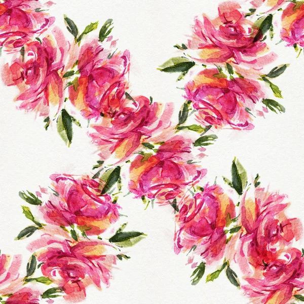 Roses seamless pattern — Stock Photo, Image