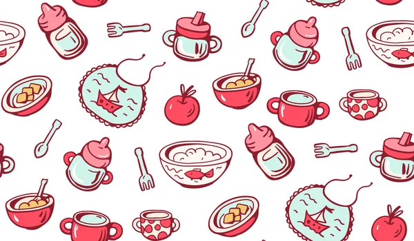 Food for babies pattern 