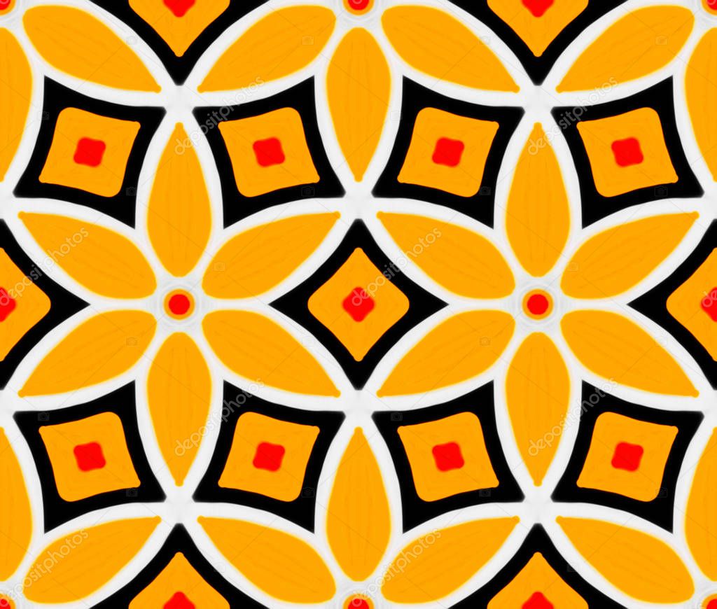 Oriental style seamless pattern