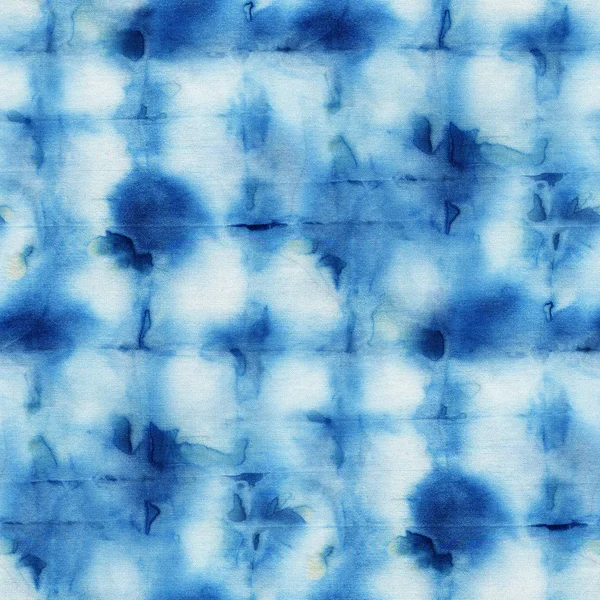 Hand-drawn pattern of indigo color — Stock Photo, Image