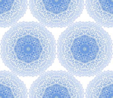 mandala pürüzsüz desen 