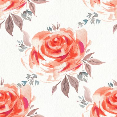 Suluboya gül kuvvetler