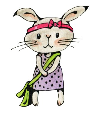  sevimli tavşan çantalı 