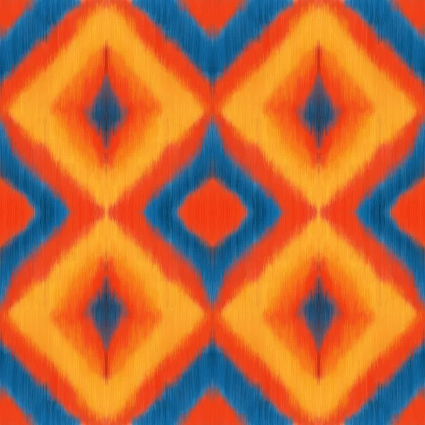 Modello Ikat — Foto Stock