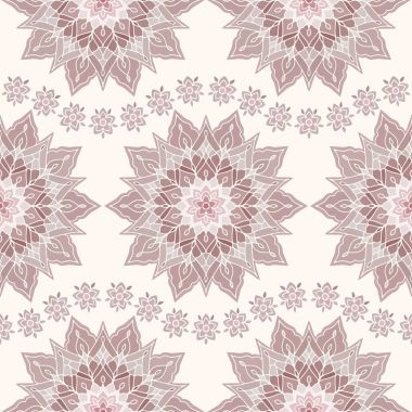 Kahverengi ve beyaz seamless modeli