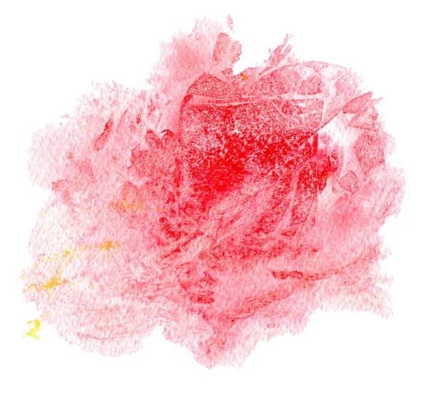 Mancha de acuarela rosa — Foto de Stock