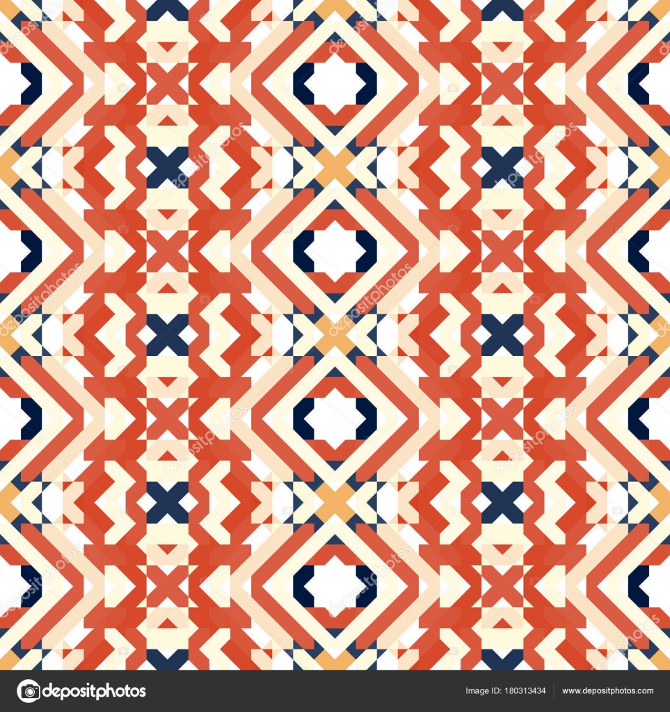 Geometric embroidery pattern Stock Vector Image by ©tiff20 180313434