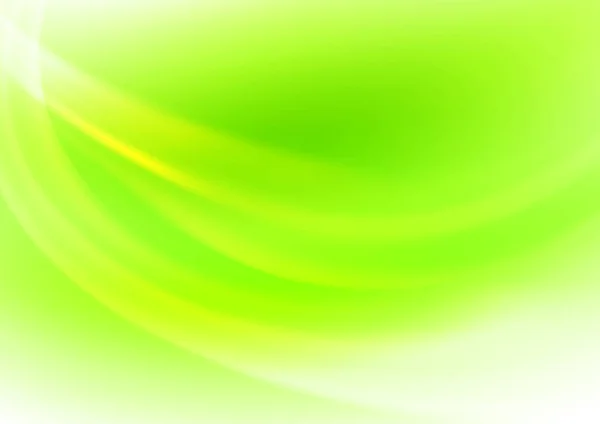 Світлий Фон Розмитими Плямами Зеленого Світла Ілюстрація Містить Прозорість Ефекти — стоковий вектор