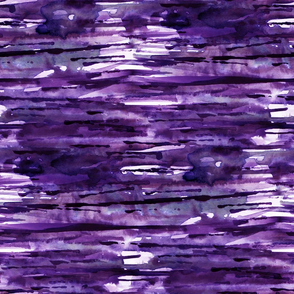 Abstraktní Vzor Bezešvé Purple Akvarel Skvrny Ručně Kreslené Ilustrace — Stock fotografie