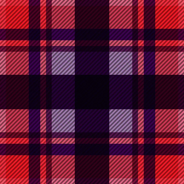 Tartan Fabric Texture Seamless Pattern Vector Illustration — Stock Vector