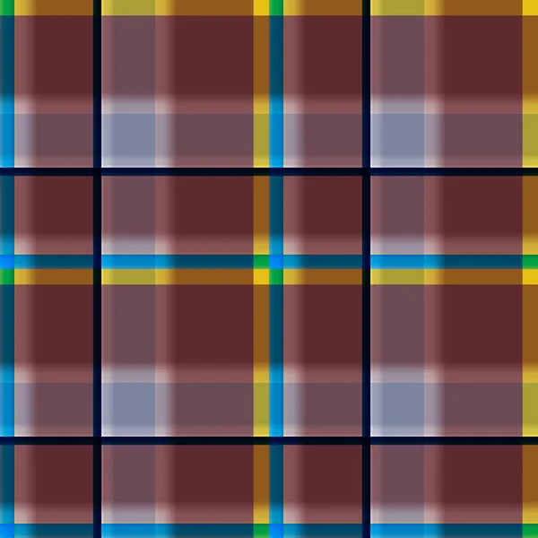 Texture Tissu Tartan Modèle Sans Couture Illustration Vectorielle — Image vectorielle