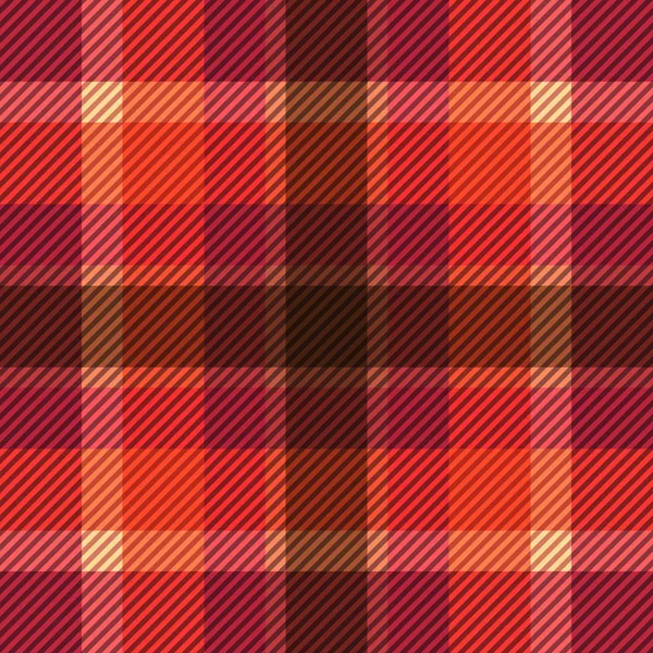 Textura Tecido Tartan Padrão Sem Costura Ilustração Vetorial — Vetor de Stock