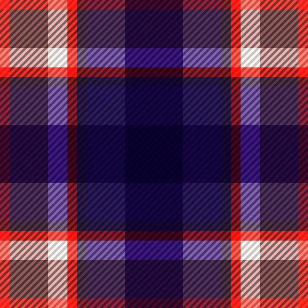 Tartan Fabric Texture Seamless Pattern Vector Illustration — Stock Vector