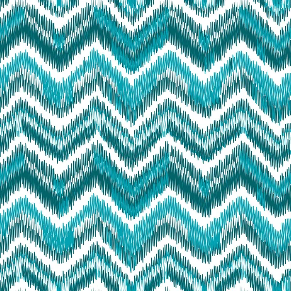 Płynny Wzór Ikat Streszczenie Tła Projektowania Tekstyliów Tapety Tekstury Powierzchni — Wektor stockowy