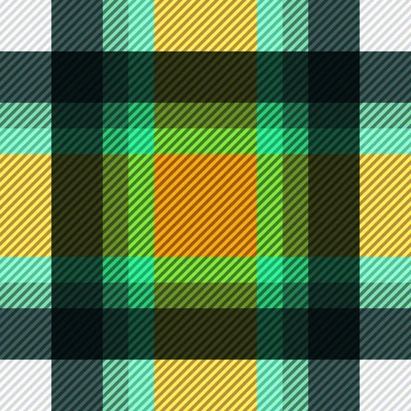 Tartan Stof Textuur Naadloos Patroon Vectorillustratie — Stockvector