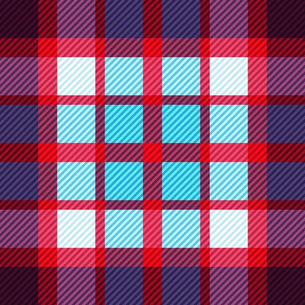 Texture Tissu Tartan Modèle Sans Couture Illustration Vectorielle — Image vectorielle