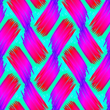  Geçmişe dönük parlak, pürüzsüz desen. El çizimi illüstrasyon. 