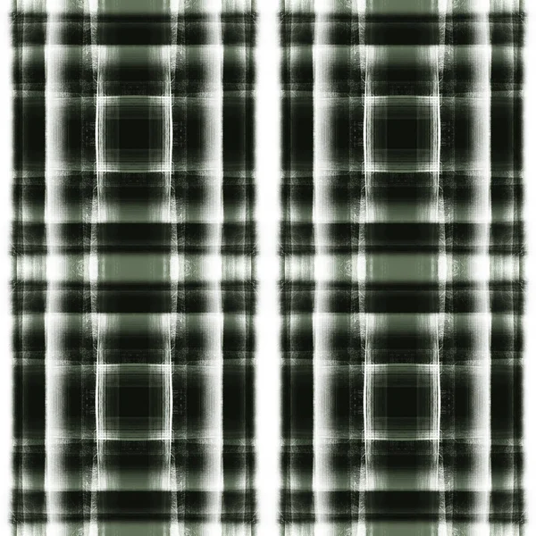 Tartan Fabric Texture Seamless Pattern Hand Drawn Illustration — Stock Photo, Image