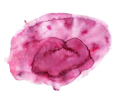 Soyut suluboya noktası. El çizimi illüstrasyon.